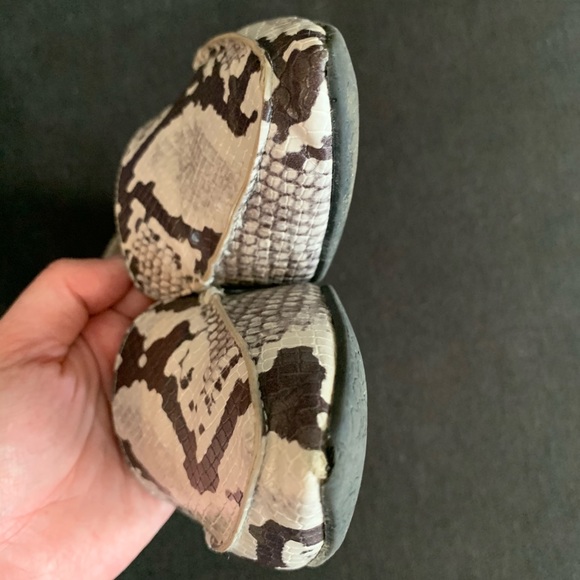 Snake Print Flats - Picture 4 of 5